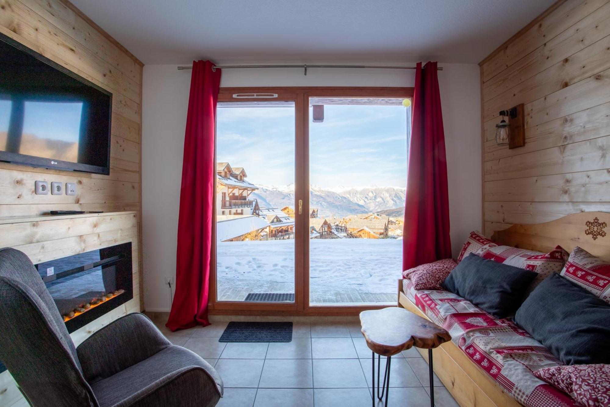 Cosy Cottage 1800 - Pied Des Pistes - Piscine, Sauna, Parking Privee Лез-Орр Екстер'єр фото