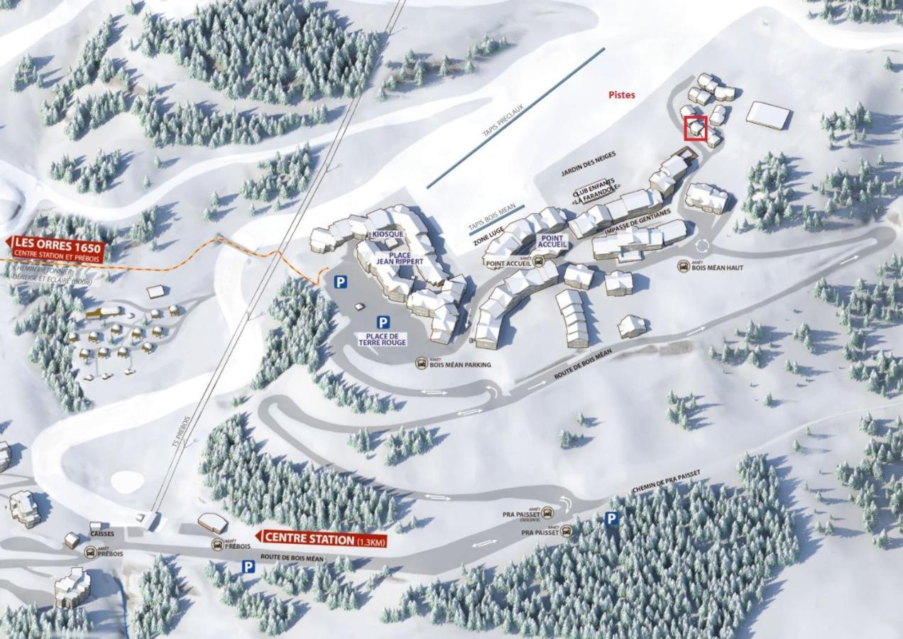 Cosy Cottage 1800 - Pied Des Pistes - Piscine, Sauna, Parking Privee Лез-Орр Екстер'єр фото